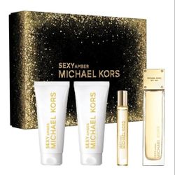 Sexy Amber Michael Kors Eau de Parfum 4 Psc Gift Set
