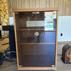 Cabinet With Glass Doors
