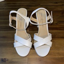 White Heels by Chinese Laundry 