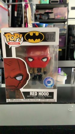 Funko pop! Batman red Hood #372 pop in a box exclusive
