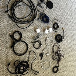 iPhone Chargers And Ethernet Cables