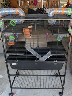 Hamster/Rodent cage and accessories
