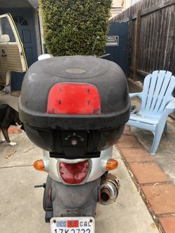 Helmet/storage For Scooter