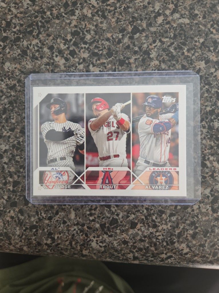 Judge, Trout, Alvarez Card