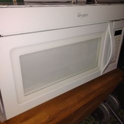 Whirlpool Above The RANGE Microwave 
