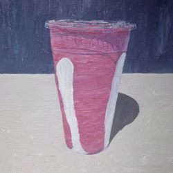 Erewhon Strawberry Smoothie Painting