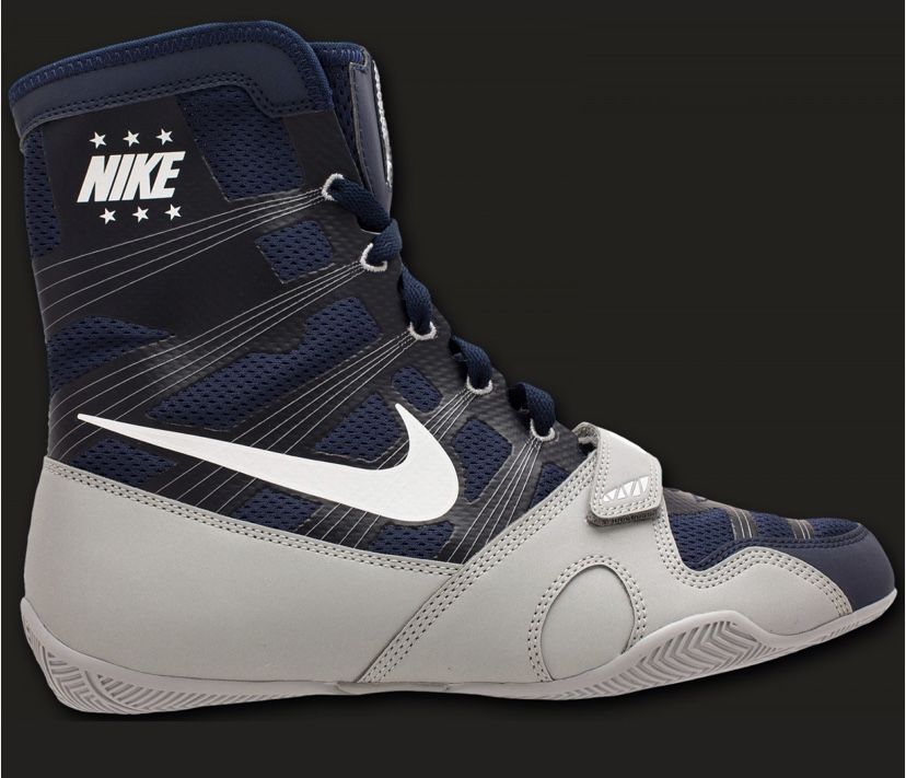 Nike HyperKO Limited Edition Boxing Boots (New In Box, Size 13, Midnight Navy/White)