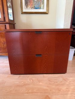 Filing cabinet made from Cherrywood