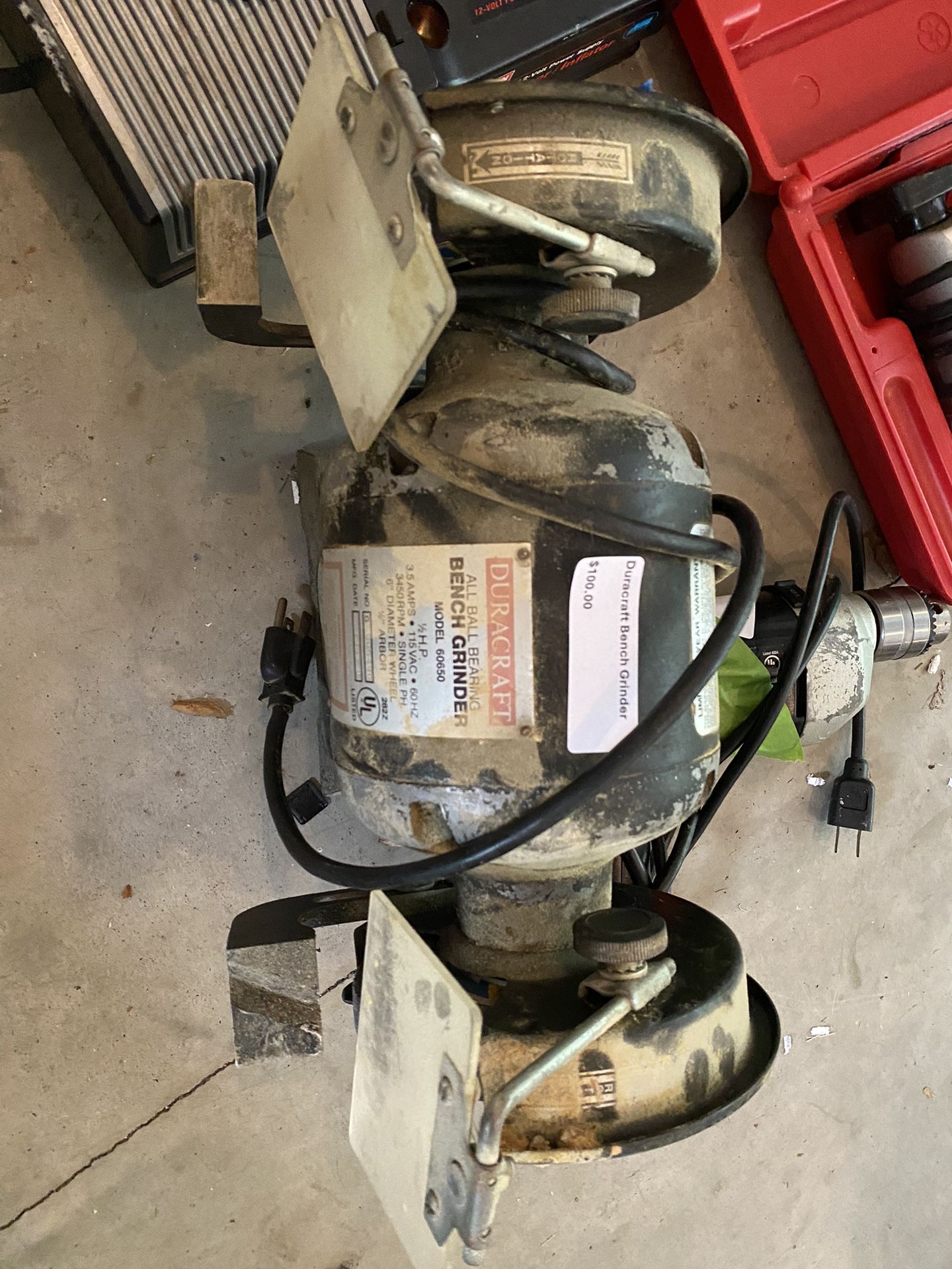 Duracraft Bench Grinder