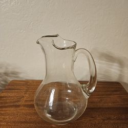 Glass Pitcher Or Vase