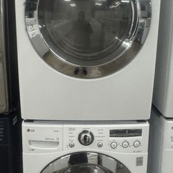 USED LG FRONT LOAD WASHER AND GAS DRYER 