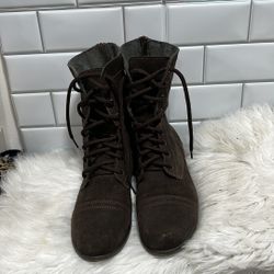 Steve Madden 'Troopa' brown Suede Women's Boots Size 11