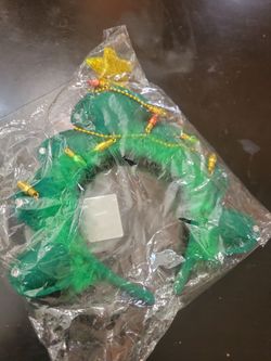xmas christmas tree headwear headband