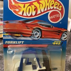 Hot Wheels Forklift Mattel 