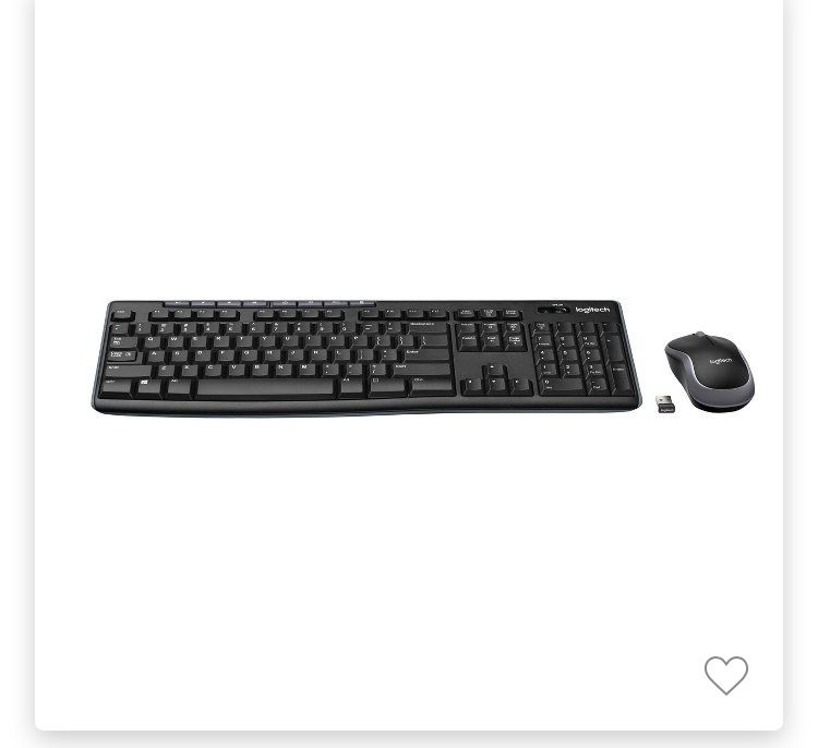 Logitech MK270 Wireless Keyboard And Mouse Set