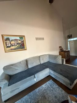 L shaped couch