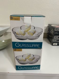 Glass mini plates