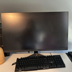Computer monitor + Desk
