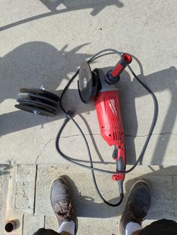 7 inch Milwaukee Grinder.