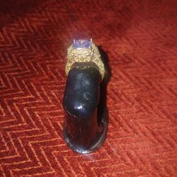 Vanna K. 18k Rose Gold Over Sterling Silver Ring