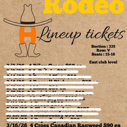 Houston Rodeo Tickets