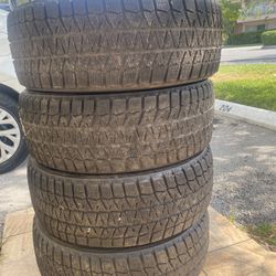 4 Sets Of Bridgestone Tires  215/45/R17 91T