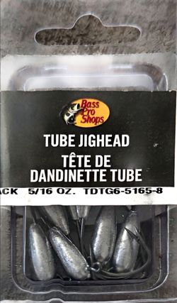 Bass pro tube jighead 5/16oz