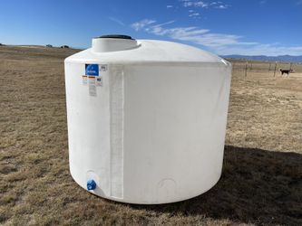 Water Tank 1,500 Gallon