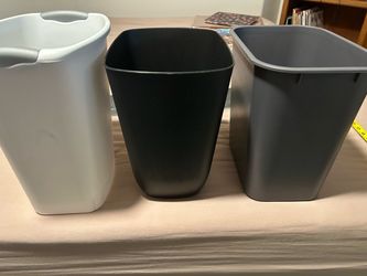 3 - 3gal Small Size Trash Can