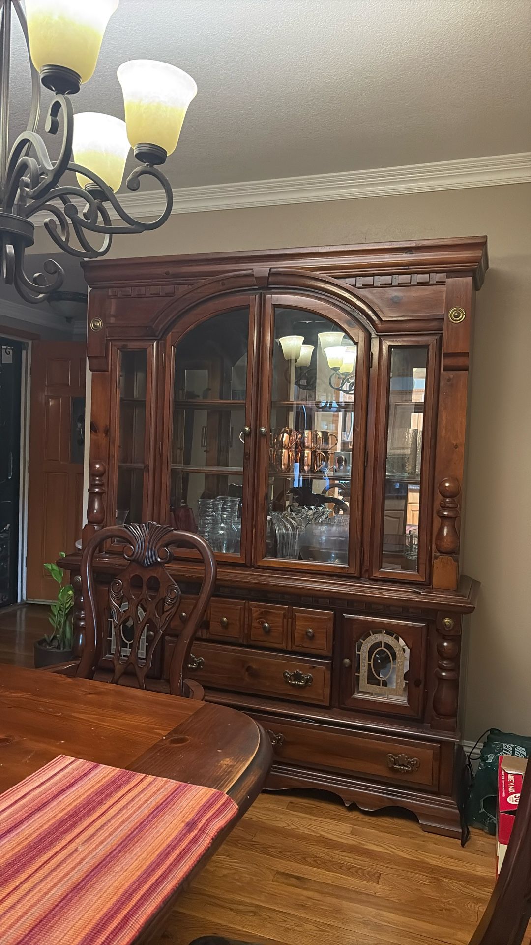 Beautiful wooden china 