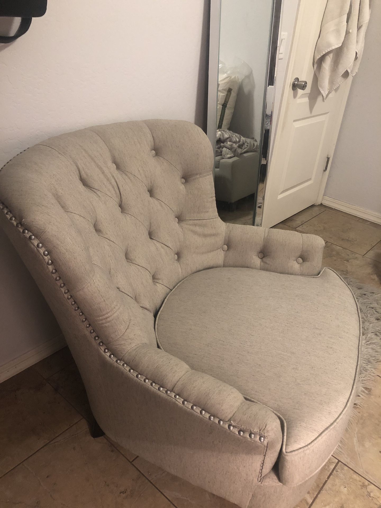 Eliza Gray Chair Pier 1 Imports for Sale in Queen Creek AZ