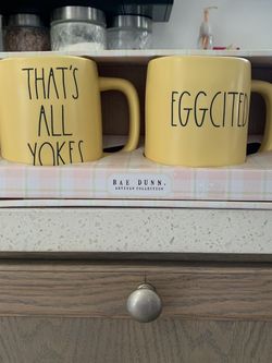 Rae Dunn Easter Mug Set