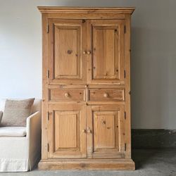 Vintage Pine Cabinet 