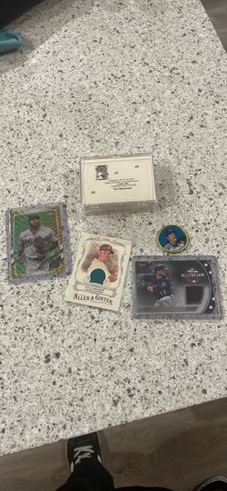Baseball Cards and Coin