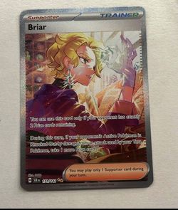 Pokemon TCG Briar Supporter Trainer Full Art 171/142