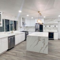 Kitchen Cabinets , Countertops ,backsplash