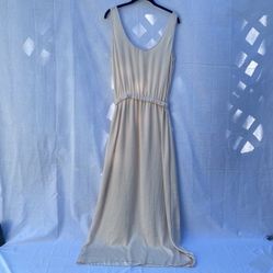Zara Trafaluc Ivory Long Dress