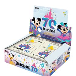 Exclusive Disneyland 70th Anniversary Topps Hobby Box