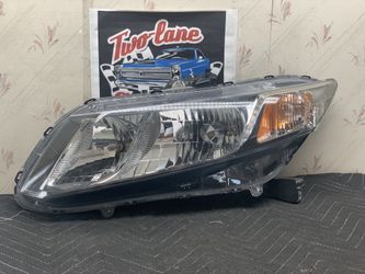 12-15 HONDA CIVIC DRIVER HALOGEN OEM HEADLIGHT
