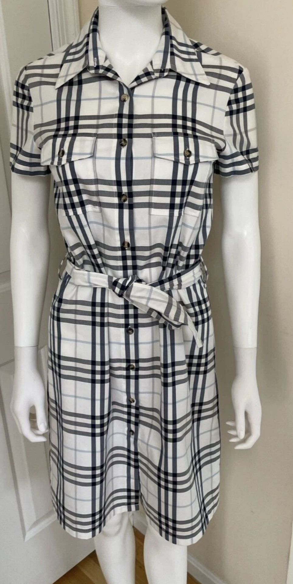 Burberry London Chic Plaid Dress