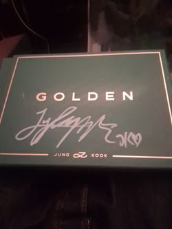 Jung kook solo album signed