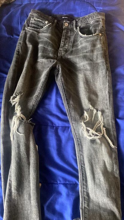 Purple jeans Dark Grey