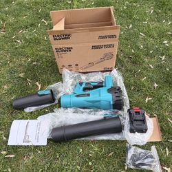 Cordless 21v leaf blower 160mph kit.4.0ah battery and charger included 6 speed high torque Smart Control motor