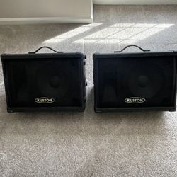 4 Kustom Speakers