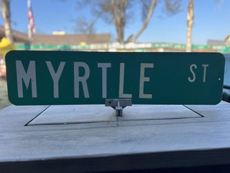 Retired Double Sided Street Sign 
