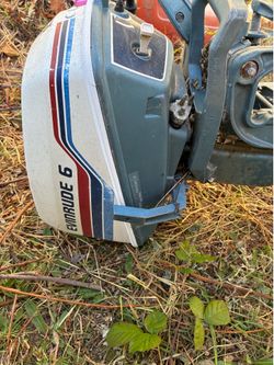 Evinrude 6hp long shaft outboard