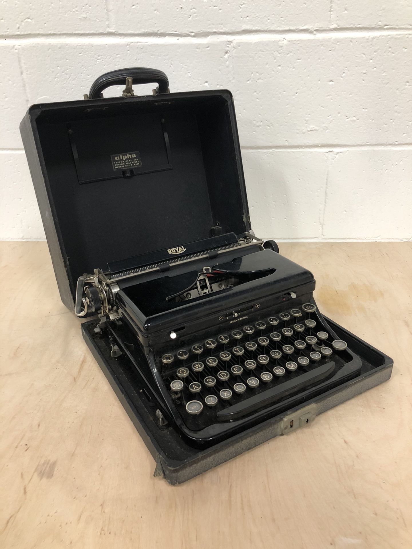 Vintage Royal Black Typewriter