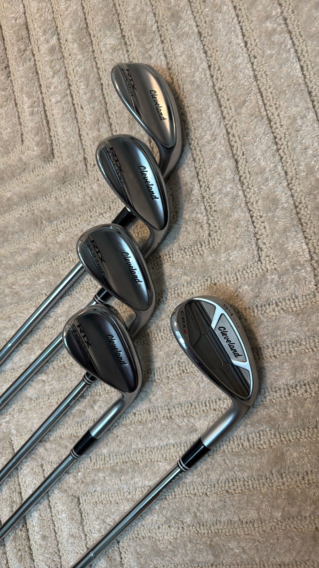 Cleveland RTX Zipcore & CBX2 Wedges