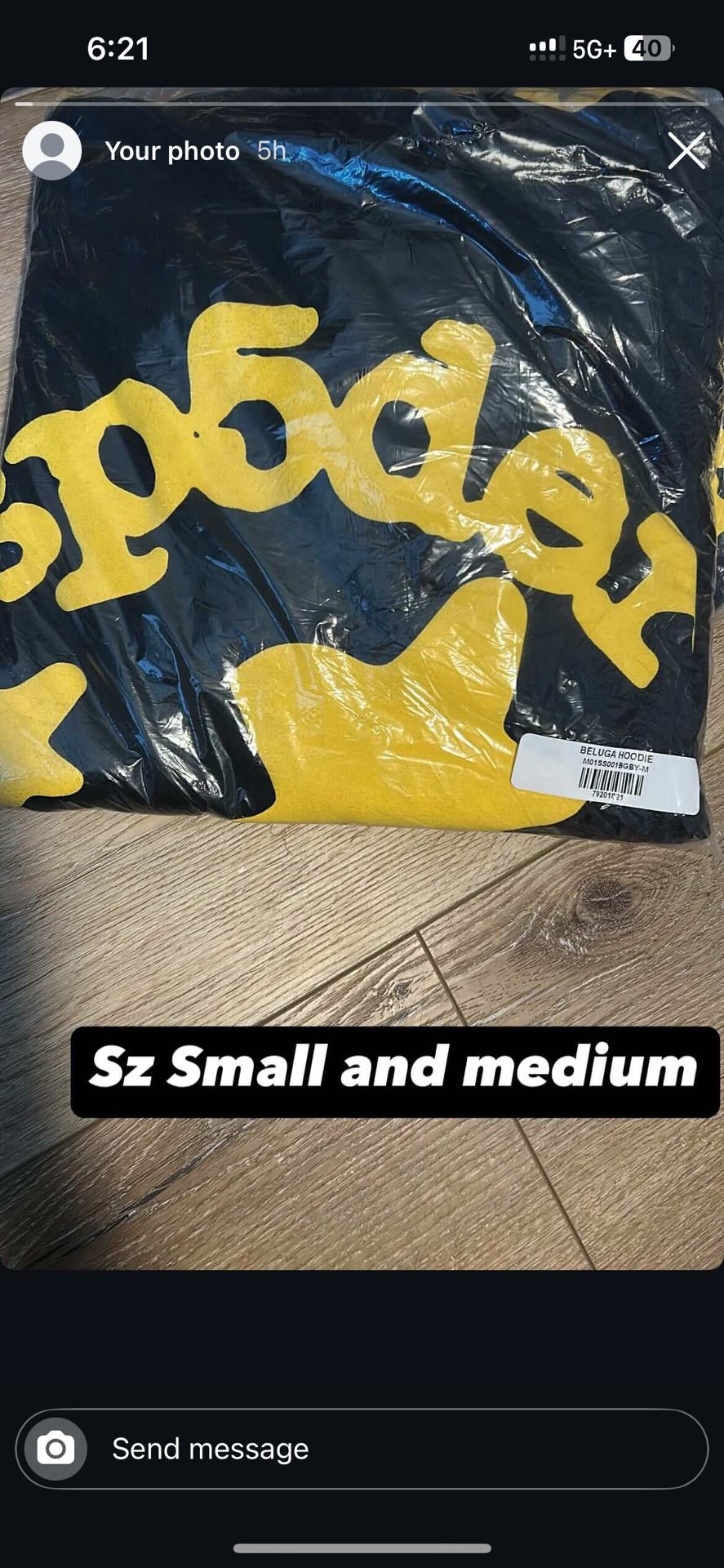 Black Yellow Beluga Sp5der Hoodie