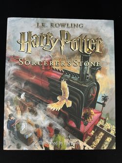 New Harry Potter And The Sorcerer’s Stone Illustrated Hard Cover